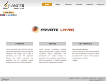 Tablet Screenshot of jlancer.in